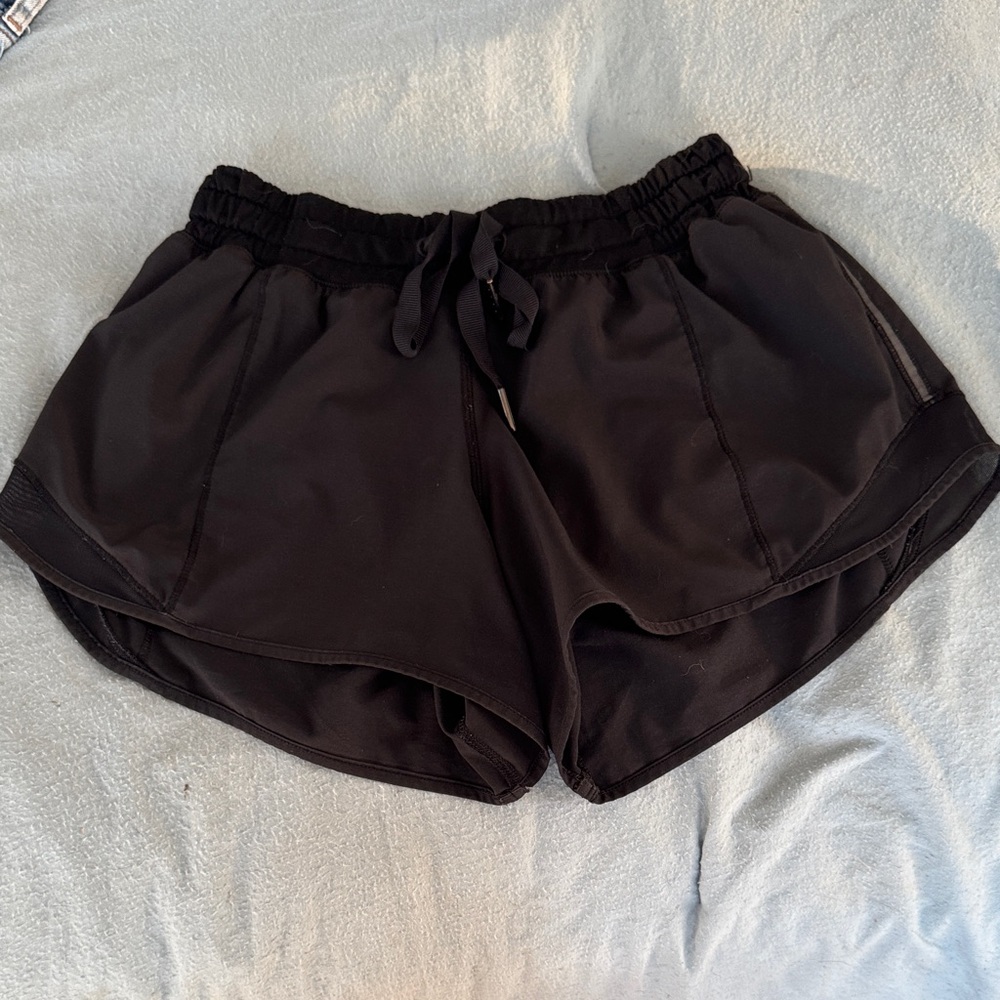 lululemon athletica hotty hot Black Shorts